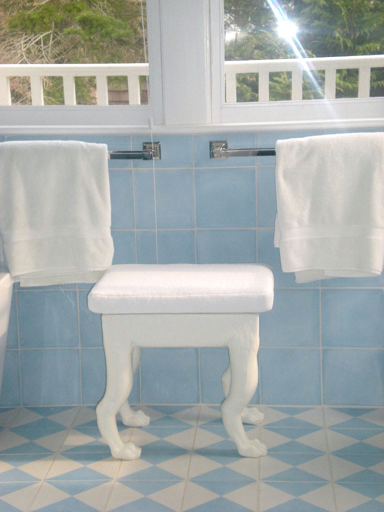 Mosaic House Moroccan tile Mariposa C14-22 White Powder Blue  cement, encaustic, field, pattern