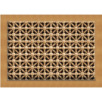 Mosaic House Moroccan tile 22891_M1_F2B wood, mosharabi,  mashrabiah, mosharabia, mousharabieh, screen 