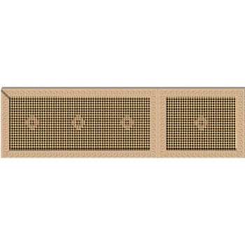 Mosaic House Moroccan tile 28104_M11_F3_E wood, mosharabi,  mashrabiah, mosharabia, mousharabieh, screen 