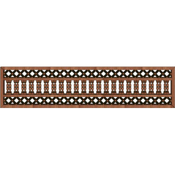 Mosaic House Moroccan tile CLWTR_RSMP wood, mosharabi,  mashrabiah, mosharabia, mousharabieh, screen 