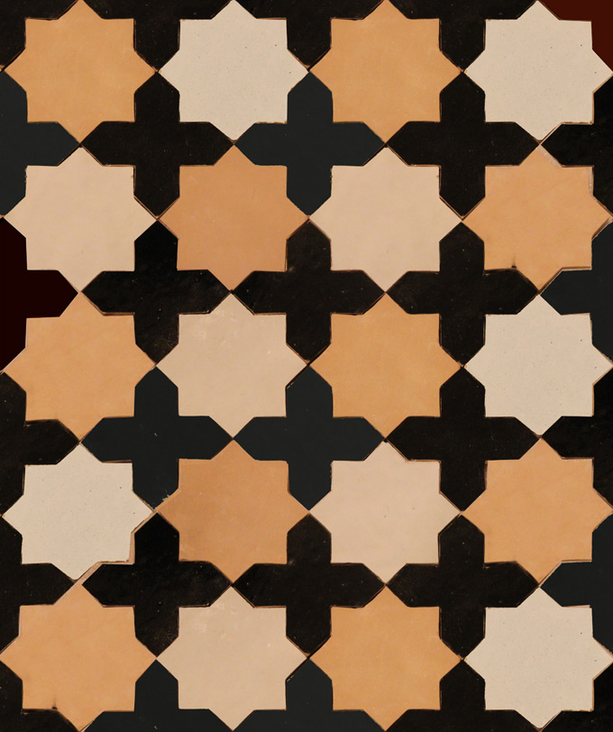 Mosaic House Moroccan tile Tanger Loose 4x4  solid zellige, mosaic, zellij, loose, size, glaze, stars, traditional 