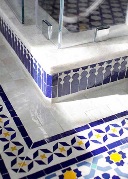 Kyle Timothy Design moroccan mosaic tile
