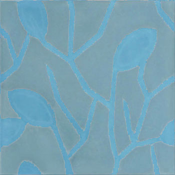 Mosaic House Moroccan tile Lawa C29-6 Azur Blue Pacific Blue  cement, encaustic, field, pattern 