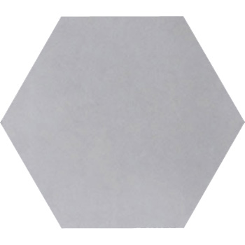 Mosaic House Moroccan tile C24 8x8 Hexagon Silver Silver, gray  solid cement, encaustic, loose, size 