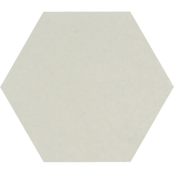 Mosaic House Moroccan tile C42 8x8 Hexagon Vanilla Vanilla, gray  solid cement, encaustic, loose, size 