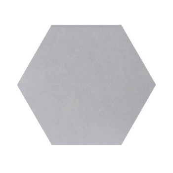 Mosaic House Moroccan tile C24 6x6 Hexagon Silver Silver, gray  solid cement, encaustic, loose, size 