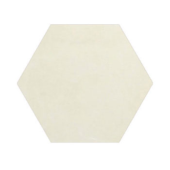 Mosaic House Moroccan tile C44 6x6 Hexagon Linen Linen, gray  solid cement, encaustic, loose, size 
