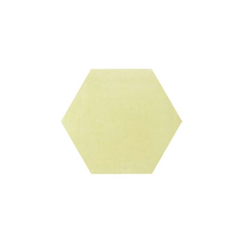 Mosaic House Moroccan tile C37 4x4 Hexagon Lime Green Lime Green  solid cement, encaustic, loose, size 