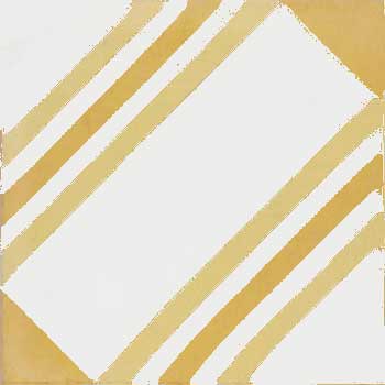 Mosaic House Moroccan tile Tirol C14-2-15 White Yellow Ochre, yellow, orange  cement, encaustic, field, pattern 