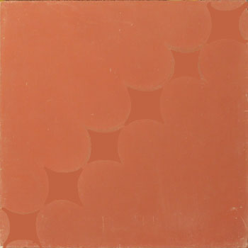 Mosaic House Moroccan tile Wazo C10-10a Brick Red Brick Red  cement, encaustic, field, pattern 