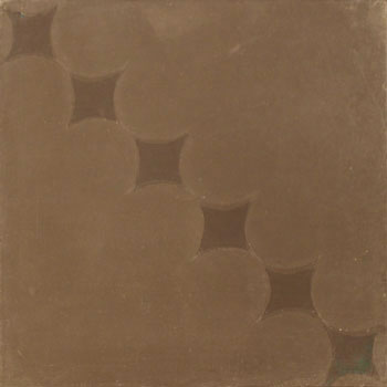 Mosaic House Moroccan tile Wazo C5-5a Chocolate, brown Chocolate, brown  cement, encaustic, field, pattern 