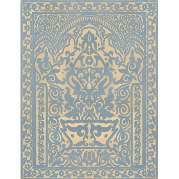 Mosaic House Moroccan tile Custom 40x52 Mural 20  chiseled field 