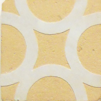 Mosaic House Moroccan tile CH-Soho 1 White  chiseled field 