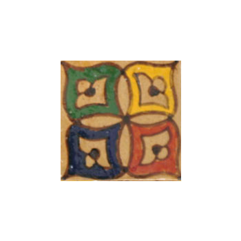 Mosaic House Moroccan tile HPC 2x2 Six  solid zellige, mosaic, zellij, loose, size, glaze, squares, simple 