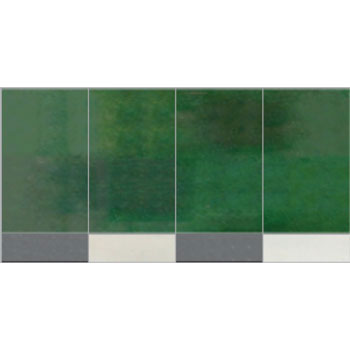 Mosaic House Moroccan tile HV_Lower Border E Baseboard 1-27-10 White Dark Gray Green  zellige, mosaic, zellij, border, glaze 