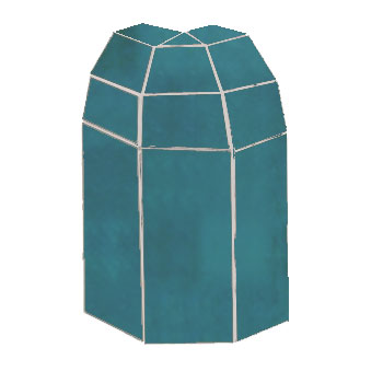 Mosaic House Moroccan tile Mosaic Corner Bridge 28 Teal  solid zellige, mosaic, zellij, bullnose, trim, glaze 