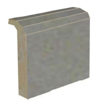 Mosaic House Moroccan tile Mosaic Flat Bullnose MJD 27 Dark Gray  solid zellige, mosaic, zellij, bullnose, trim, glaze 
