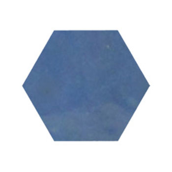 Mosaic House Moroccan tile SATA D 5.5x4.75 2 Light Blue  solid zellige, mosaic, zellij, loose, size, glaze 