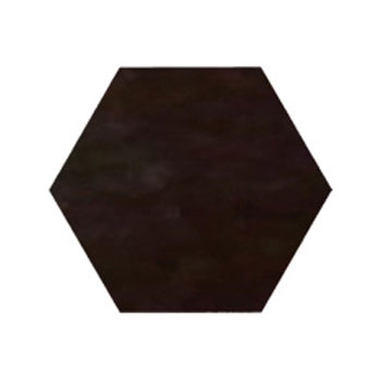 Mosaic House Moroccan tile SATA D 5.5x4.75 6 Black  solid zellige, mosaic, zellij, loose, size, glaze 