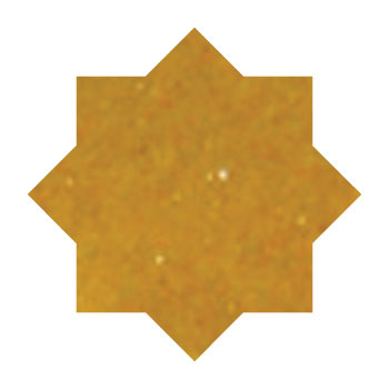 Mosaic House Moroccan tile Tanger Loose 16 Star Gold  solid zellige, mosaic, zellij, loose, size, glaze 