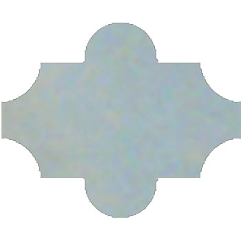 Mosaic House Moroccan tile Tribeca D 4x5 17 Sky blue  solid zellige, mosaic, zellij, loose, size, glaze 