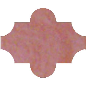 Mosaic House Moroccan tile Tribeca D 4x5 21 Pink  solid zellige, mosaic, zellij, loose, size, glaze 
