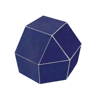 Mosaic House Moroccan tile Three Way Corner 15 Cobalt Blue  solid zellige, mosaic, zellij, bullnose, trim, glaze 